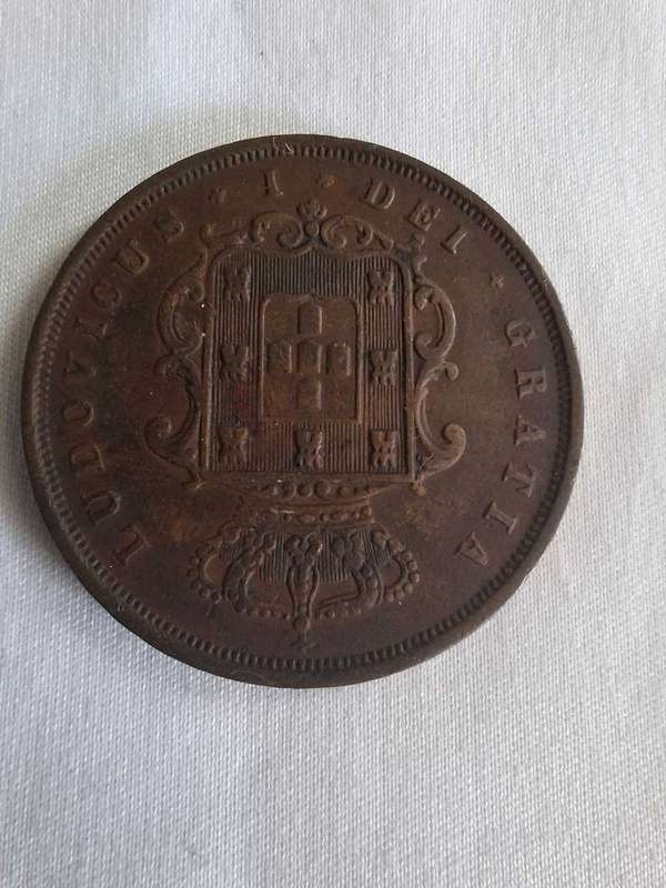 1873 PORTUGAL 10 Reis