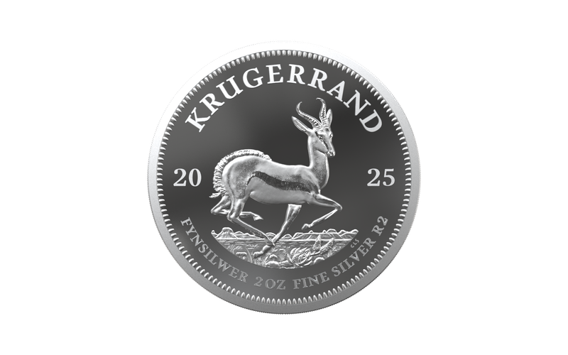 2025 2oz Silver Proof Krugerrand