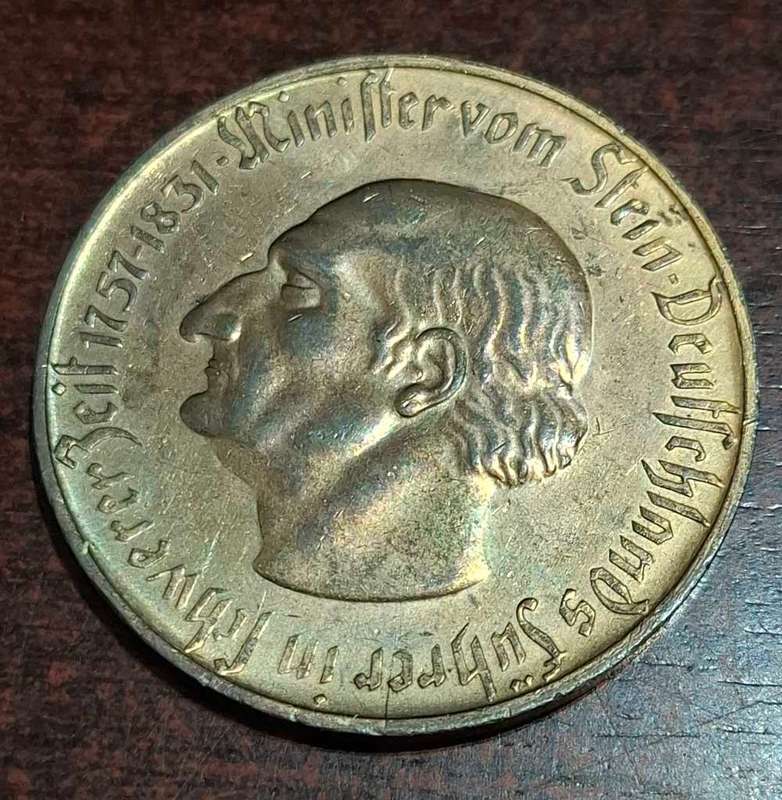 1923 GERMANY Weimar WESTPHALIA 5 Million Marks NOTGELD
