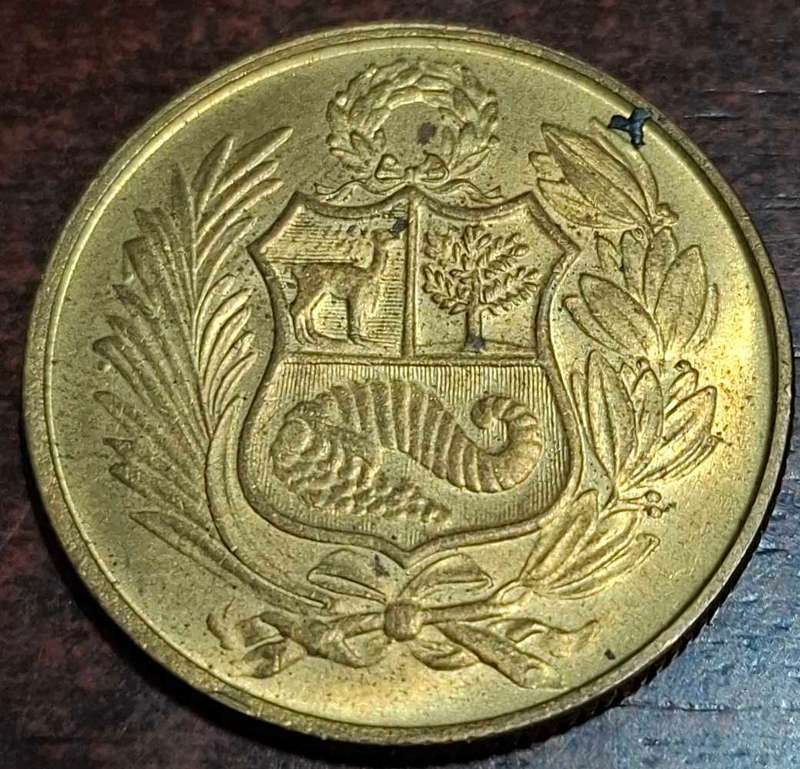 1983 50 Soles de Oro coin from Peru