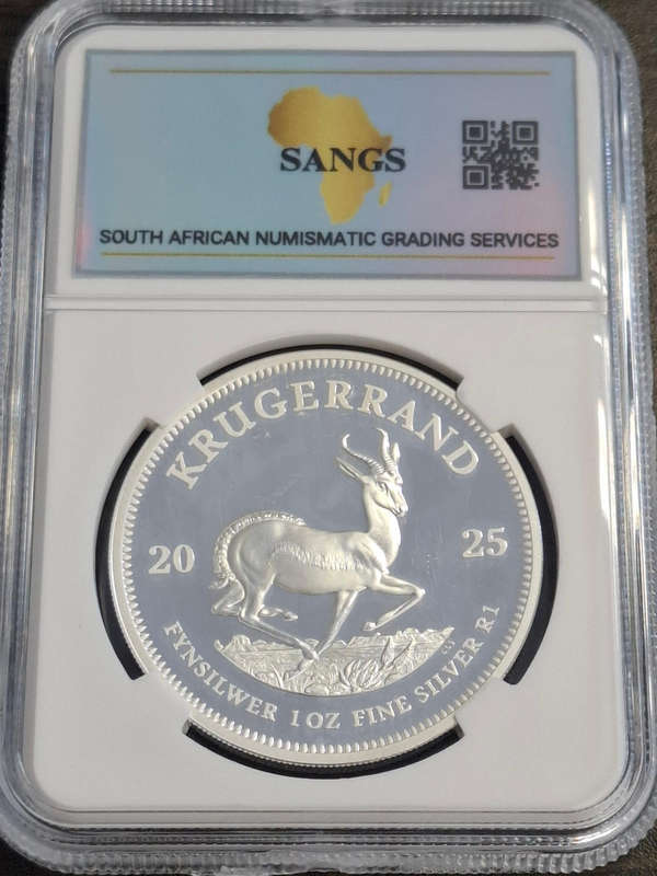 2025 Silver Krugerrand 1 Oz Fine Silver