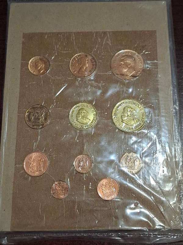 Rebublic Of South Africa Bronze coin set