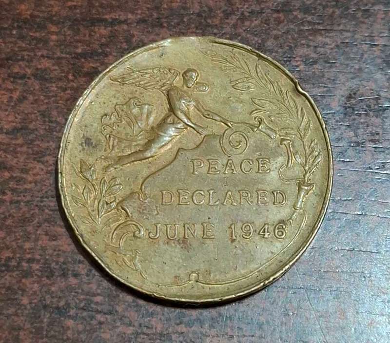 1946 King George VI Peace medal
