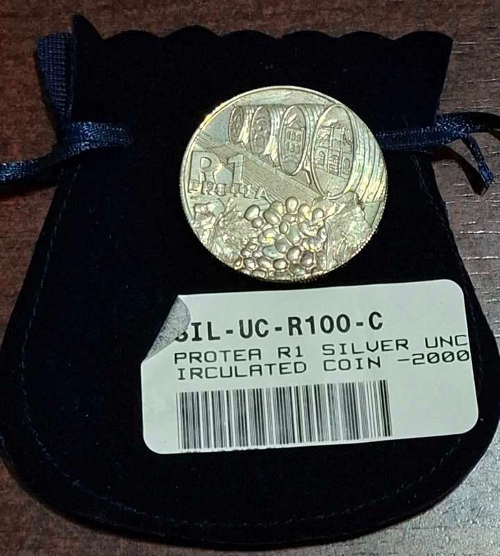 2000 PROTEA R1 SILVER UNCIRCULATED COIN