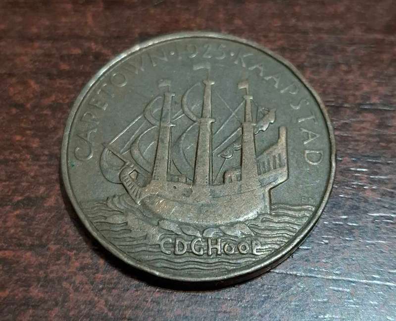 1925 CAPE TOWN - EDWARD PRINCE OF WALES MEDALLION