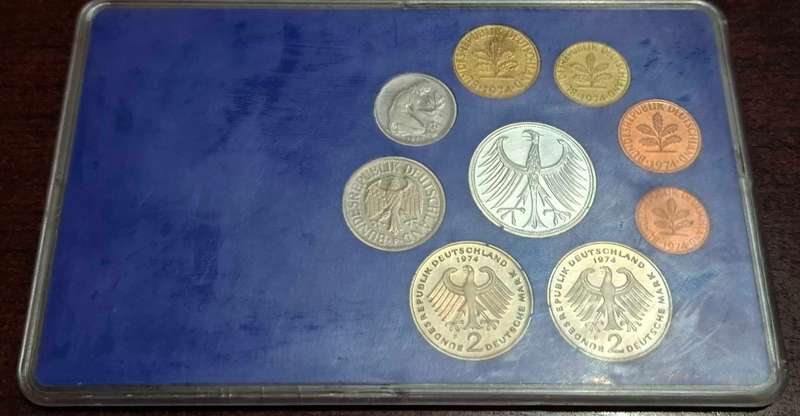 1974 German coin set