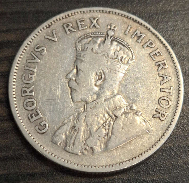 1933 South African 2½ Shillings coin