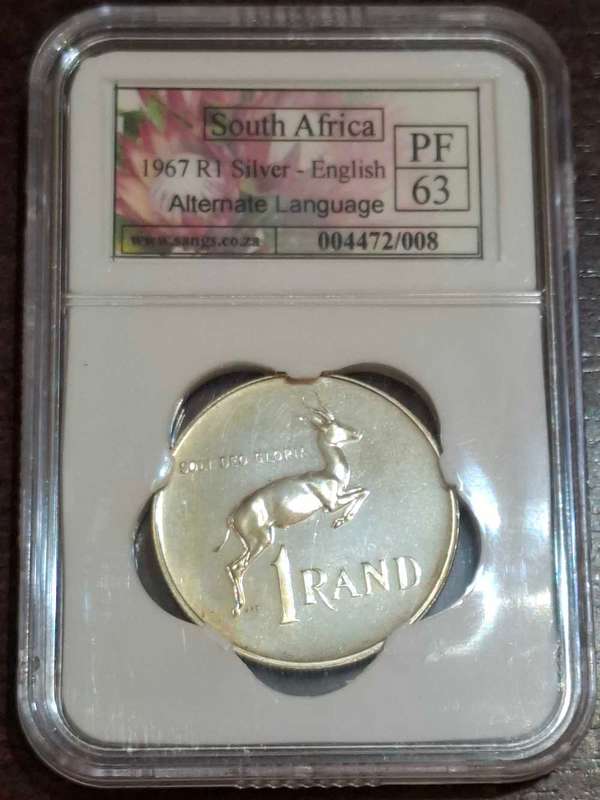 1967 R1 Silver English Alternate Language