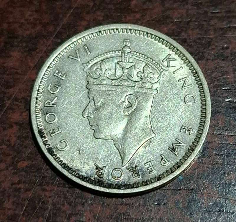 1946 Southern Rhodesia three-pence