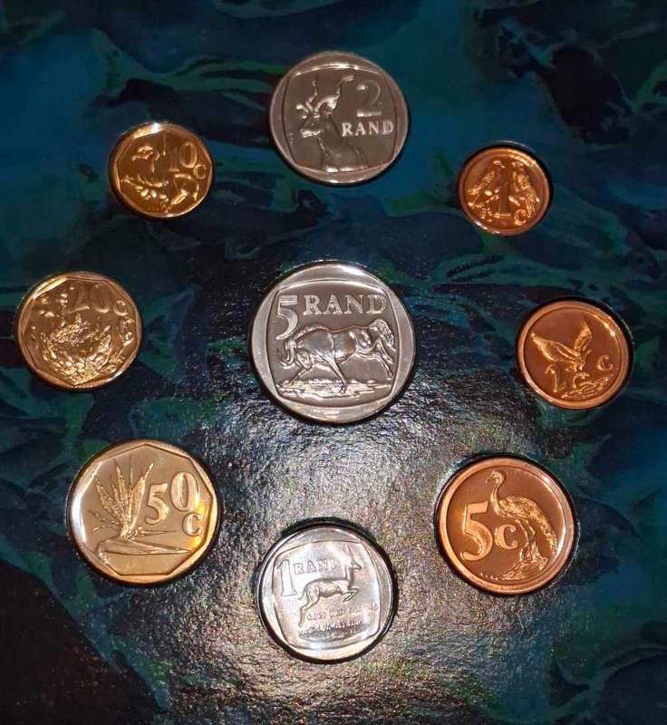 1995 South Africa Brilliant Uncirculated Coin Set