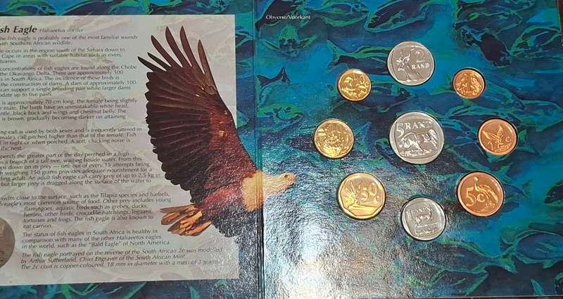 1995 South Africa Brilliant Uncirculated Coin Set