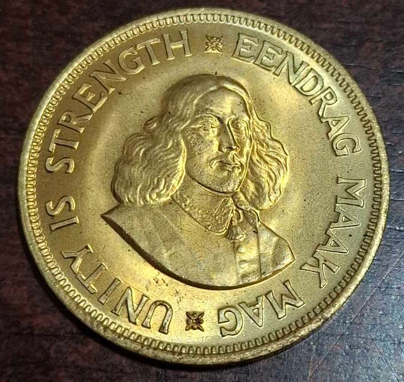 1964 1 Cent South Africa coin
