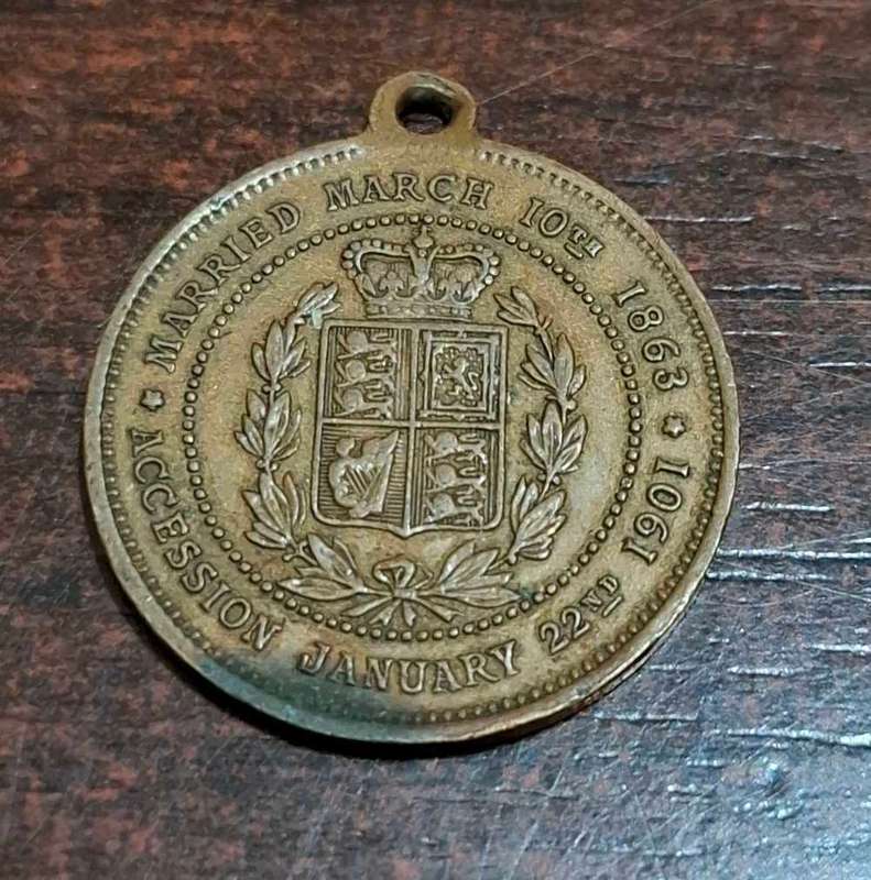 Medal - Edward VII and Alexandra Royal Visit to Birmingham
