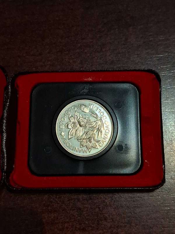 1970 Canada Dollar Manitoba