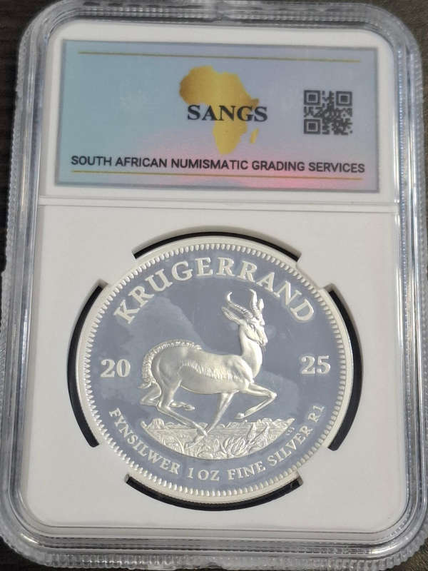 2025 Silver Krugerrand 1 Oz Fine Silver