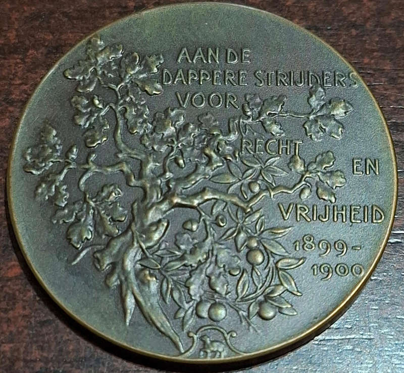 1900 Kruger bronze medal