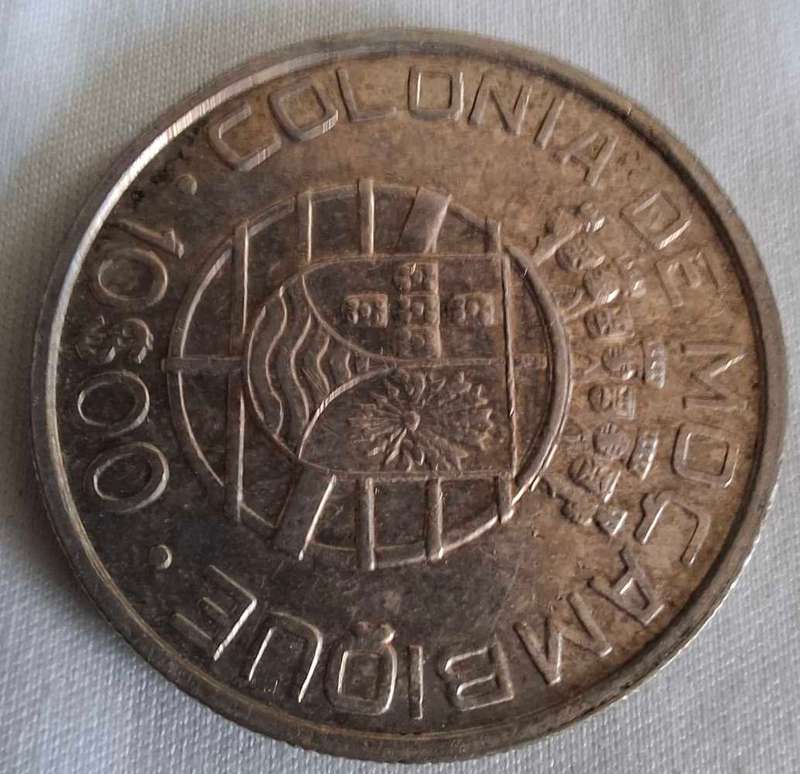 1936 MOZAMBIQUE   10 ESCUDOS