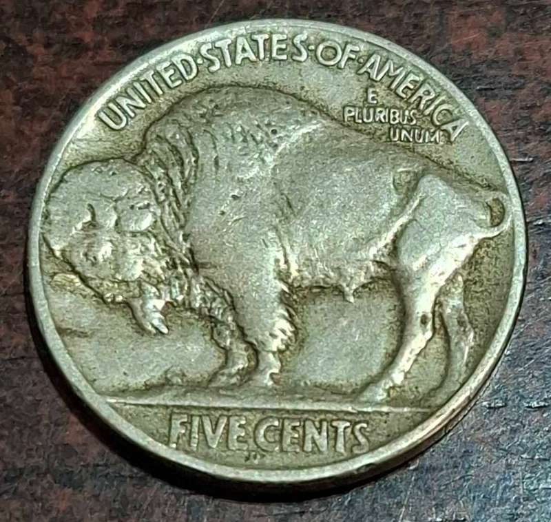 1927 Buffalo Nickel, a coin from the United States