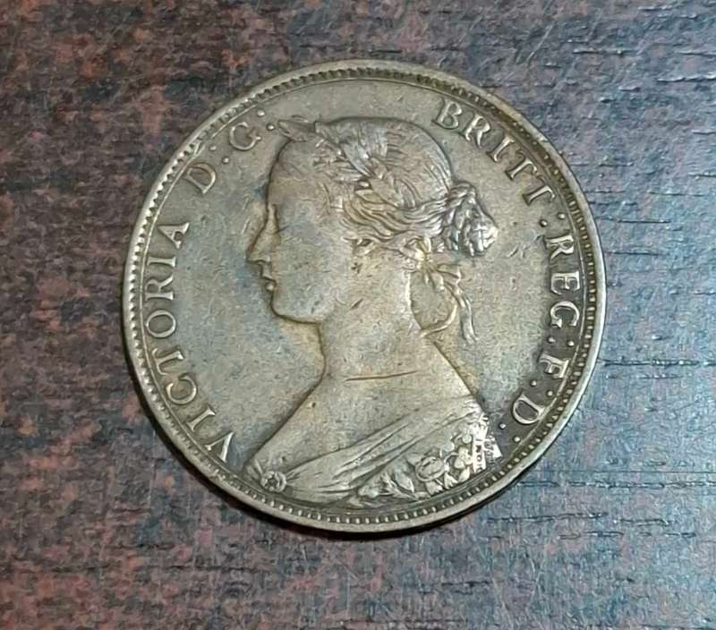 1861 One Cent Nova Scotia CANADA