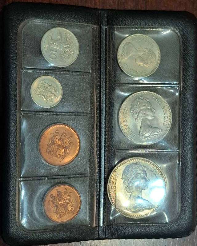 1964s Rhodesia uncirculated set