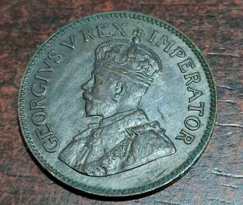 1935 South African 1/4 penny