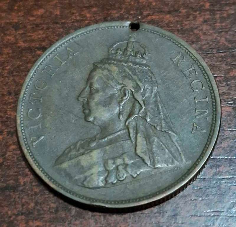1897 United Kingdom Medal - Queen Victoria Diamond Jubilee