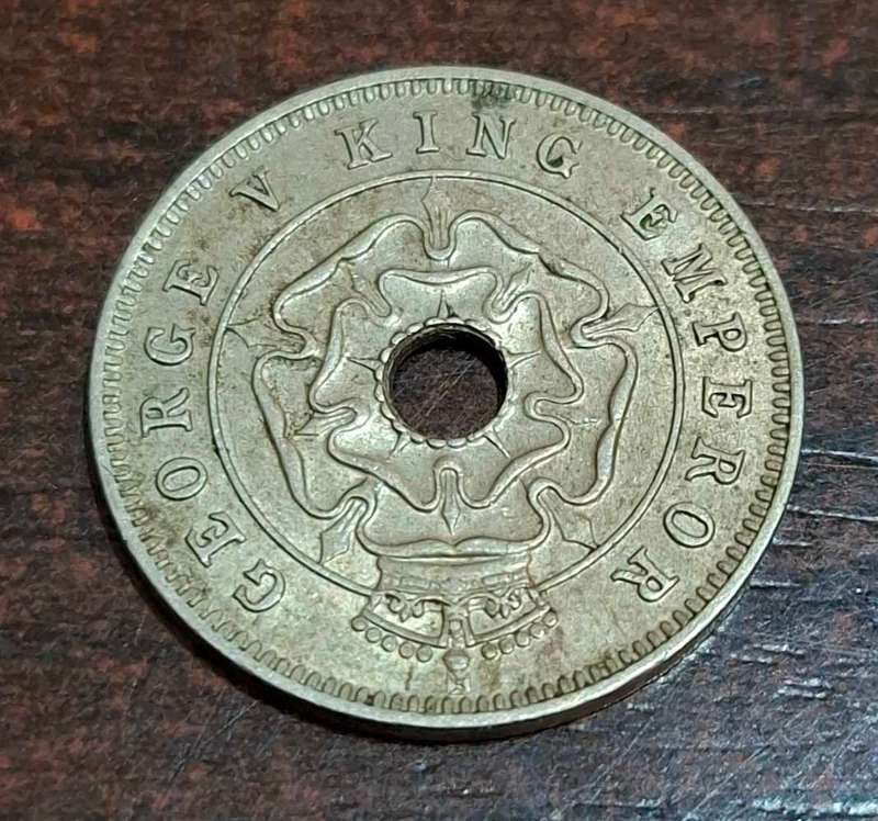 1934 Southern Rhodesia half Penny