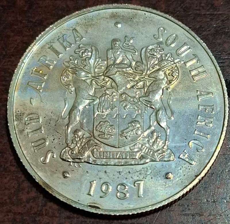 1987 UNC 1R Coin