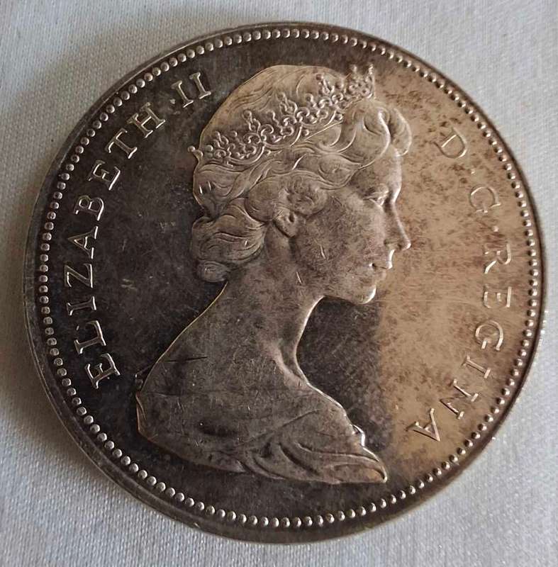 Canadian Dollar  silver/800 23.33g