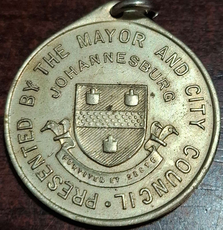 SOUTH AFRICA - COMMEMORATIVE MEDAL FOR VOORTREKKER MONUMENT 16 DECEMBER, 1949