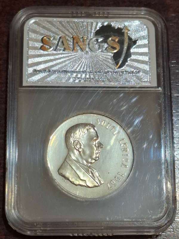 1967 S.Africa R1 Silver ENG