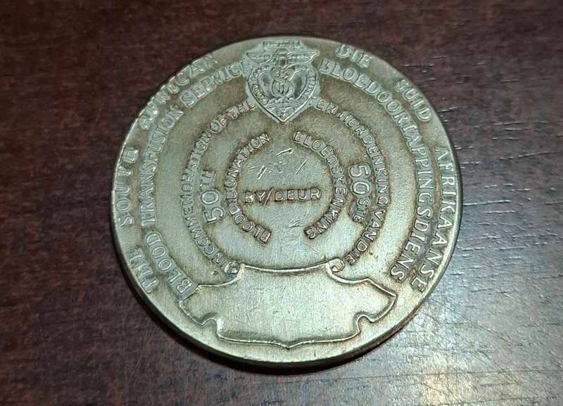 William Harvey Blood Donating Medal (nickel)