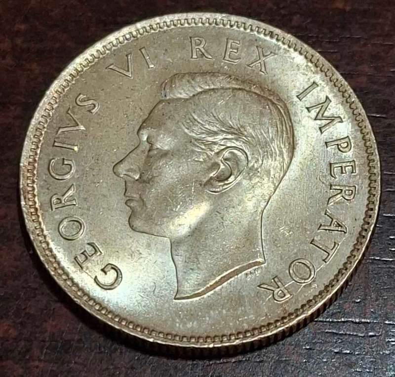 1943 South Africa 2 Shillings