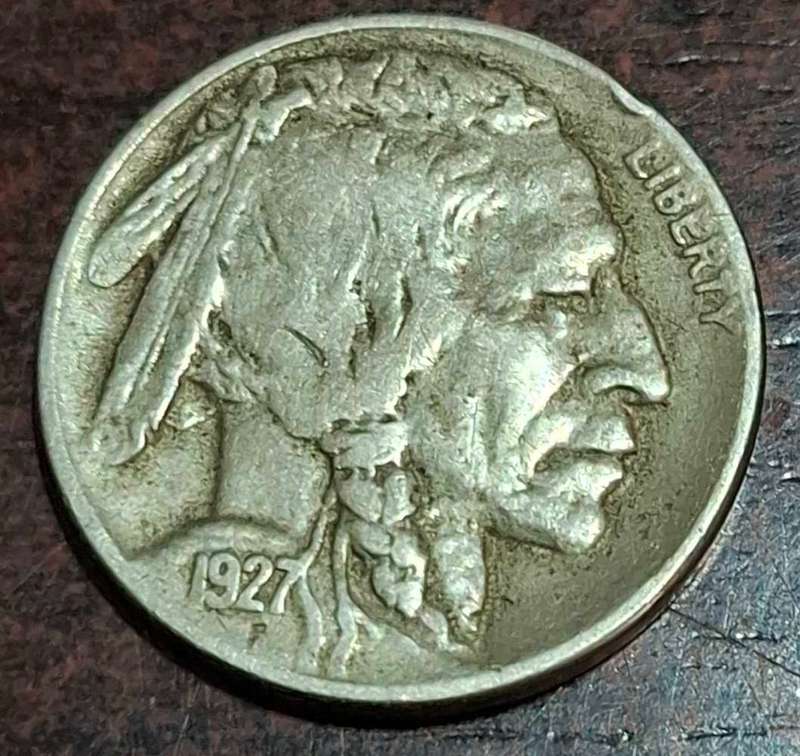 1927 Buffalo Nickel, a coin from the United States