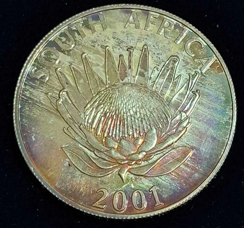 2001 PROTEA R1 SILUER UNIRCULATED COIN