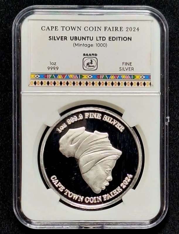 2024 Silver 1oz UBUNTU Coin (Cape Town edition)