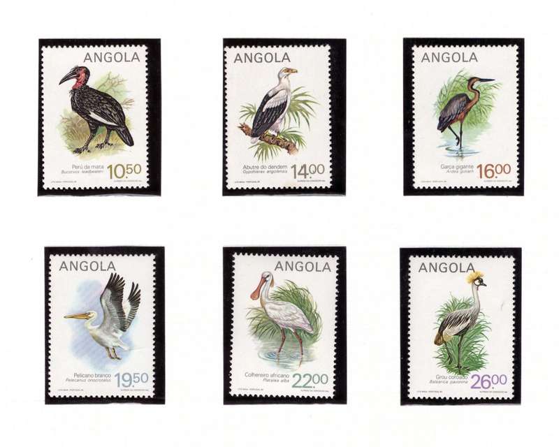 Angola - 1984 Birds Set - UMM
