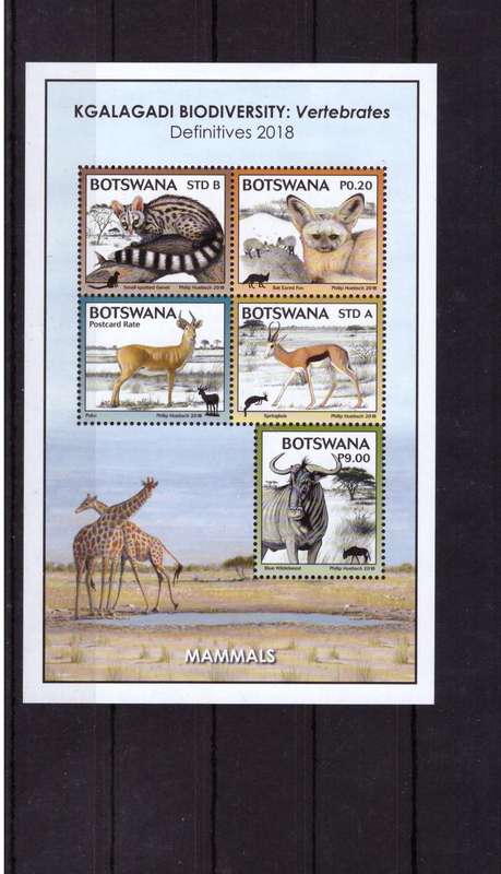 Botswana Mini Sheets x 2