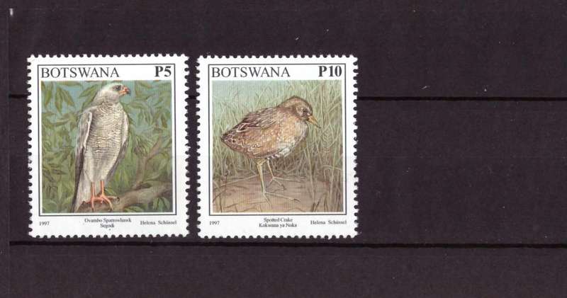 Botswana 1997 Birds - UMM Full set