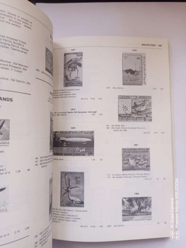 Collect Birds on Stamp - Stanley Gibbson 2nd Edition