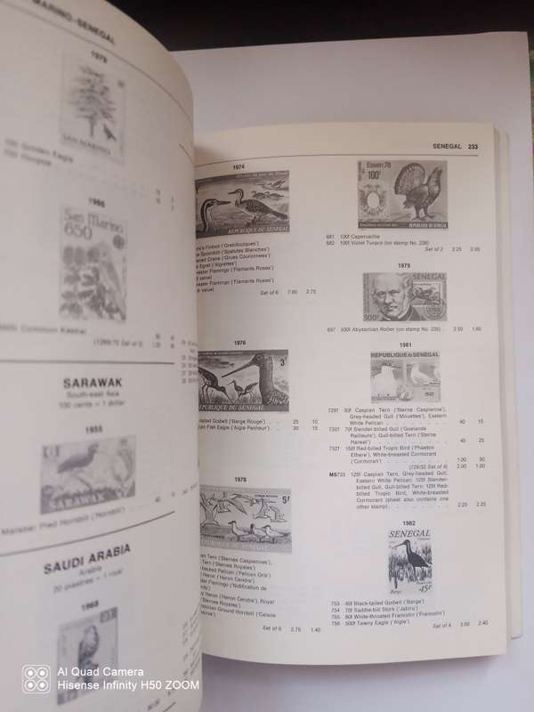 Collect Birds on Stamp - Stanley Gibbson 2nd Edition