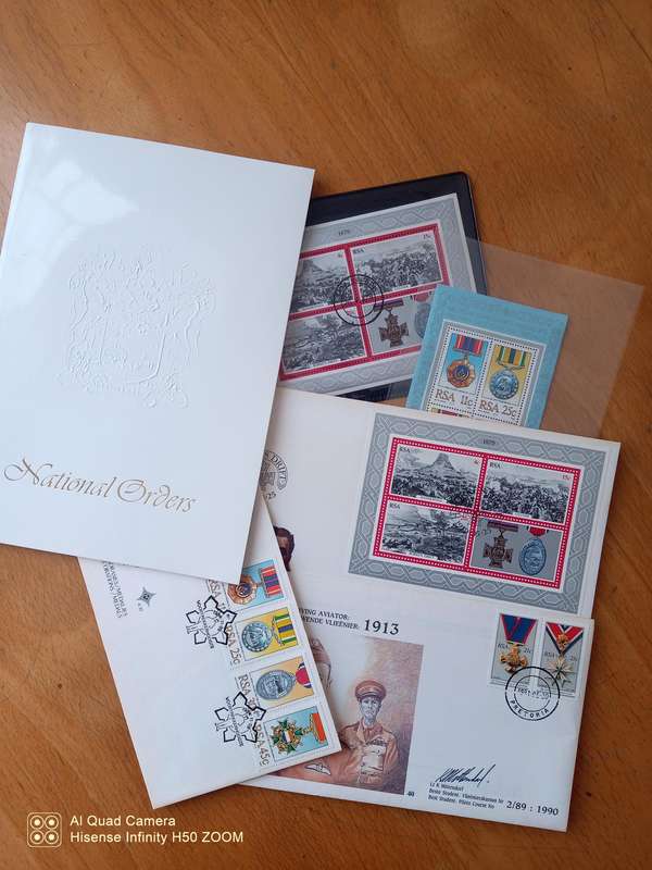 RSA  - National Order Book with FDC & Mini Sheets