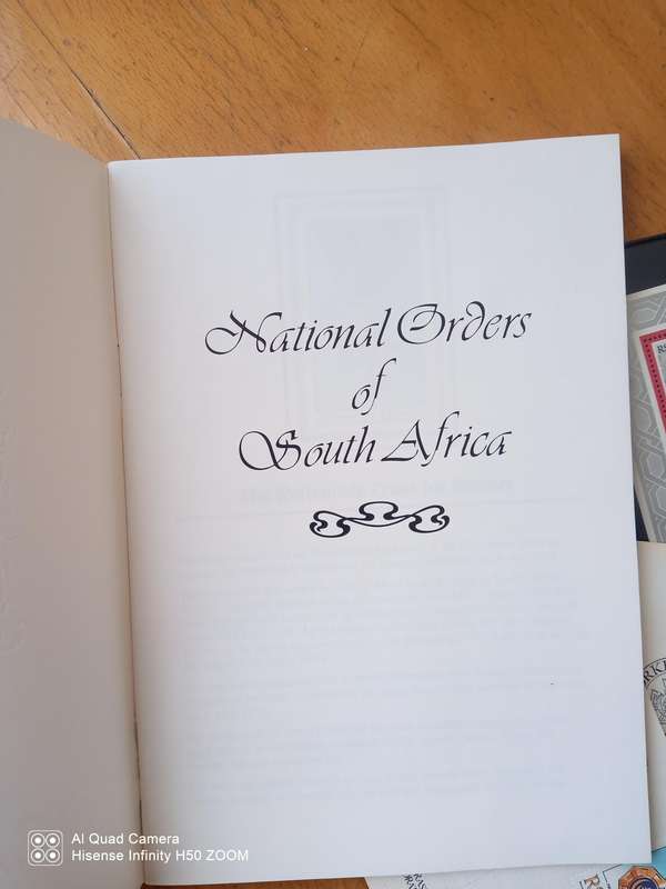 RSA  - National Order Book with FDC & Mini Sheets