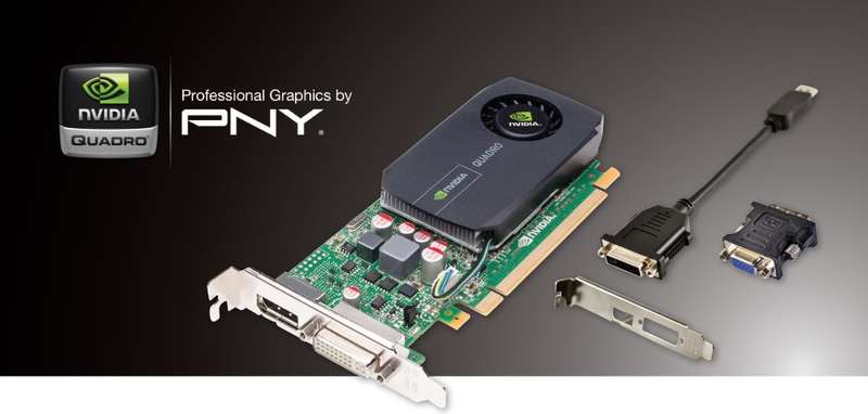 HP NVIDIA Quadro 600 1GB Graphics Card