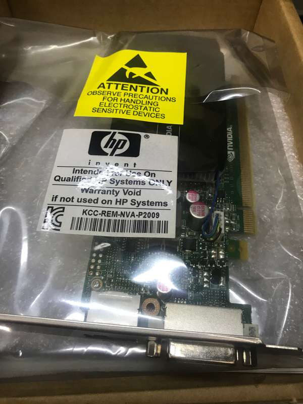 HP NVIDIA Quadro 600 1GB Graphics Card
