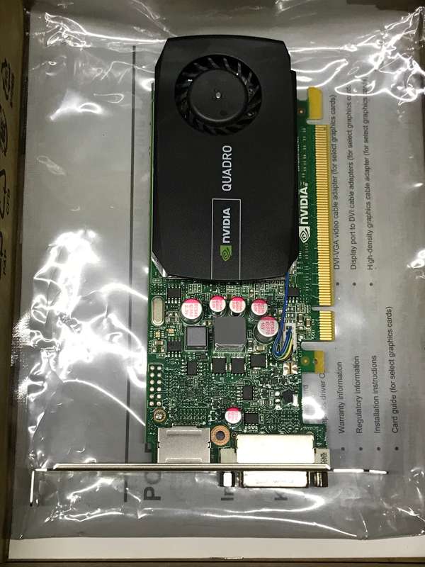 HP NVIDIA Quadro 600 1GB Graphics Card