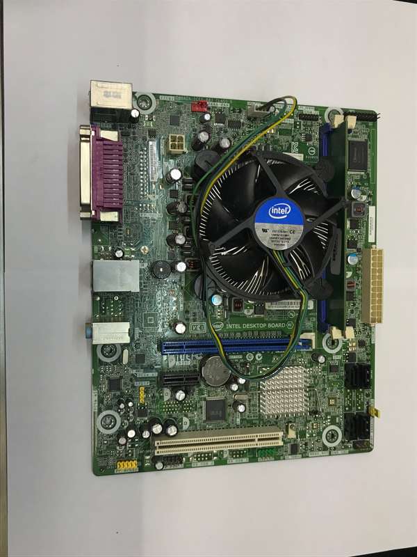 Intel DH61WW Motherboard And CPU