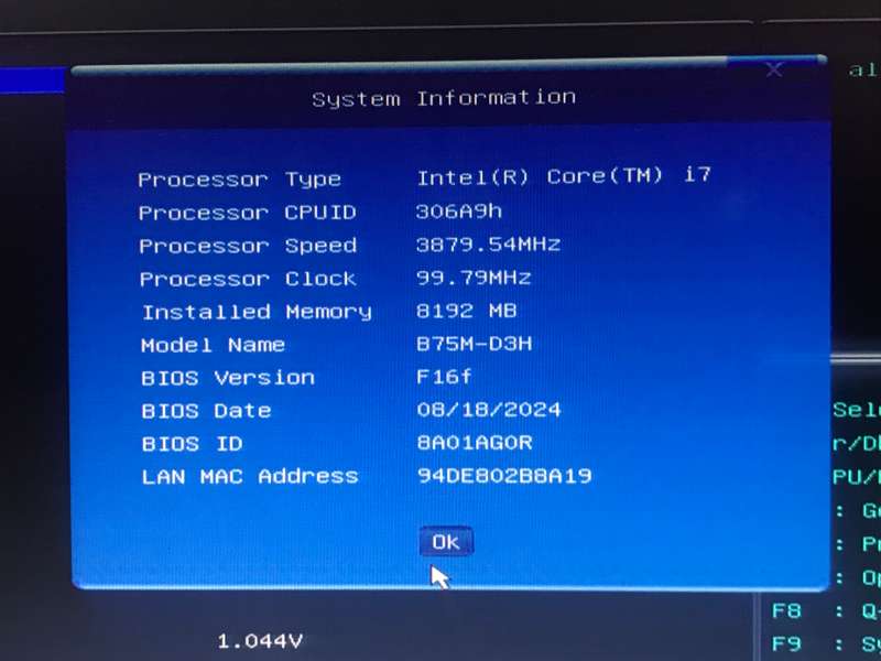 Gigabyte B75M-D3H And Core i7 CPU Bundle
