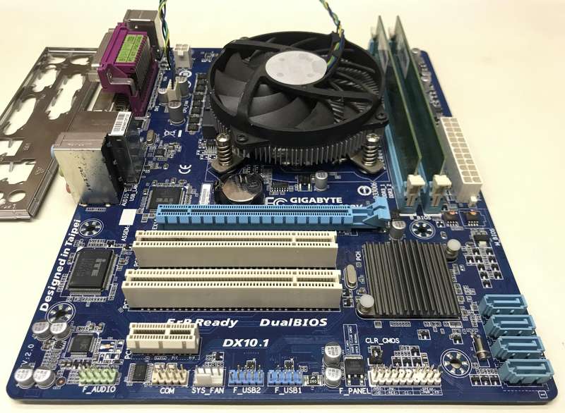 Gigabyte GA-H61M-S2PV Motherboard, CPU And Memory Combo