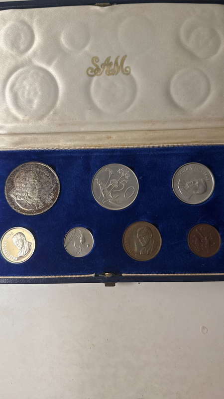 South african proof Coin set